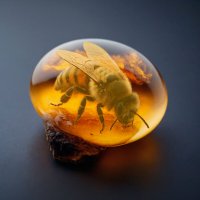 Янтарь с пчелой :: Aleksey Afonin Янтарь с пчелой :: Aleksey Afonin