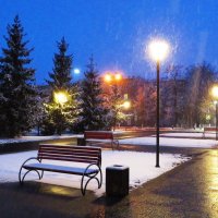 Весенний вечер в городе :: Андрей Снегерёв