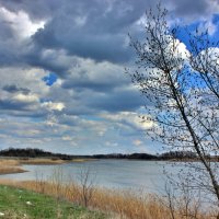 Озеро Медвежье перед грозой! :: Восковых Анна Васильевна 