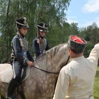 Гусары получают инструктаж :: Олег Зоркий