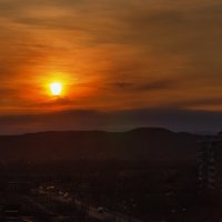 Вот и солнышко уходит. :: Виктор Иванович Чернюк Вот и солнышко уходит. :: Виктор Иванович Чернюк