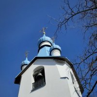 Колокольня церкви Рождества Христова на Средней Рогатке :: Наталья Герасимова