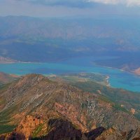 ПРОГУЛКА НА БОЛЬШОЙ ЧИМГАН - 2, с вершины. :: Виктор Осипчук