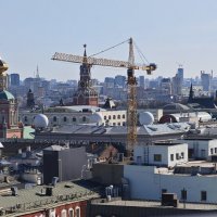 Москва с крыши ЦДМ :: <<< Наташа >>>