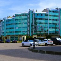 Чебоксары. Дом на пл. Речников 7. :: Пётр Чернега Чебоксары. Дом на пл. Речников 7. :: Пётр Чернега