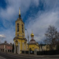 Храм Успения Пресвятой Богородицы в Казачьей слободе. 1695-1697 :: Наталья Rosenwasser