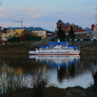 Вечер на реке. :: Михаил Колосов Вечер на реке. :: Михаил Колосов