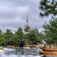 Я шагаю по Москве.. :: Юрий Харченко Я шагаю по Москве.. :: Юрий Харченко