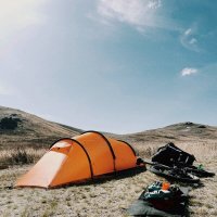 Велотуристы.На привале. :: Георгиевич 