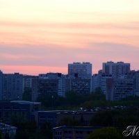 Розовый вечер. :: Наталья Вязигина