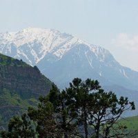 БОЛЬШОЙ ЧИМГАН, 3300м, вид со стороны. :: Виктор Осипчук БОЛЬШОЙ ЧИМГАН, 3300м, вид со стороны. :: Виктор Осипчук