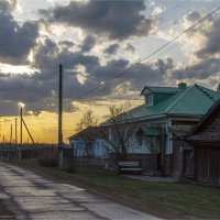 вечерний свет над Истобенском :: Анастасия Северюхина