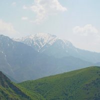 БОЛЬШОЙ ЧИМГАН, 3300м, вид со стороны. :: Виктор Осипчук