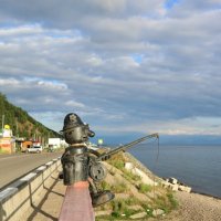 На набережной Листвянки :: Ольга На набережной Листвянки :: Ольга