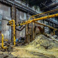 Интерьер заброшенного завода :: Наталья Rosenwasser