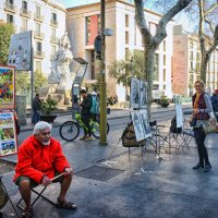 Уличный художник. :: arkadii Уличный художник. :: arkadii