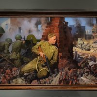 "Сталинград под вражеским огнём", - Леонид Штрикман, 2024 год. :: Татьяна Помогалова "Сталинград под вражеским огнём", - Леонид Штрикман, 2024 год. :: Татьяна Помогалова