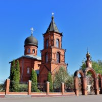 Храм  Казанской иконы Божьей Матери в городе Поворино,Воронежской области. :: Восковых Анна Васильевна 