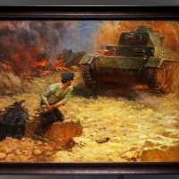 "На подступах к Севастополю (Подвиг Н.Д.Фильченкова), - Алексей Семёнов, 2002 год.од), - :: Татьяна Помогалова