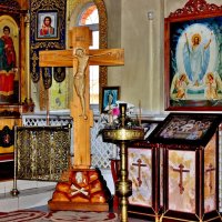 Православный крест голгофа распятие христа. :: Восковых Анна Васильевна 