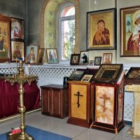 Интерьер Храма Казанской иконы Божьей Матери. :: Восковых Анна Васильевна Интерьер Храма Казанской иконы Божьей Матери. :: Восковых Анна Васильевна