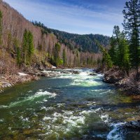 р.Казыр. :: Евгений Голубев р.Казыр. :: Евгений Голубев