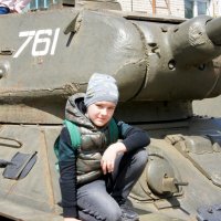 9 Мая .Тимофей и Т-34 :: Александр Прокудин