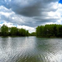 Погода в мае переменчива (репортаж из поездок по области). :: Милешкин Владимир Алексеевич 