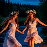 ночь на Ивана Купала :: Сергей Кочнев