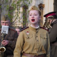 Выходила на берег Катюша... :: Юля Сrane