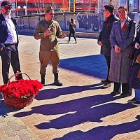 9 Мая-день Победы! Алые гвоздики-ветеранам! :: Владимир 