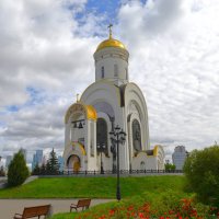 Парк Победы. Поклонная гора. :: Константин Анисимов Парк Победы. Поклонная гора. :: Константин Анисимов