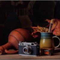 Этюд с фотоаппаратом ( Альбом " Натюрморт" ) :: Виктор 