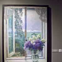 Полдень.Теплый дождь. Герасимов А.М. :: Galina Solovova