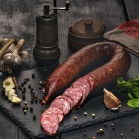 Этюд с чесночной колбасой :: Алексей Кошелев Этюд с чесночной колбасой :: Алексей Кошелев