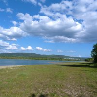 Симферопольское  водохранилище :: Валентин Семчишин