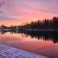 Розовый рассвет :: Галина Левина