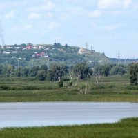 Вид от Свияжска на пгт. Нижние Вязовые :: Александр Ильчевский 