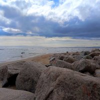 Тучи над заливом... :: Мария Васильева Тучи над заливом... :: Мария Васильева