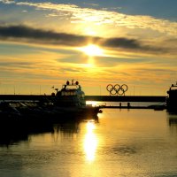 В порту на закате :: Валерий 