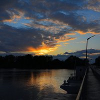 Отсветы уходящего дня. :: Михаил Колосов 