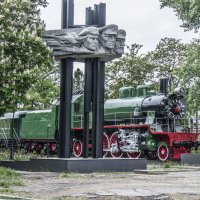 Трио коммунистов & паровоз :: Коля Лукашов