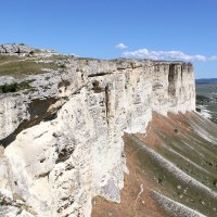 НА ВЕРШИНЕ СКАЛЫ АК-КАЯ :: Елена Даньшина