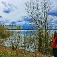 Май...В разлив на Юганской Оби! :: Владимир Май...В разлив на Юганской Оби! :: Владимир