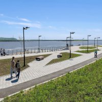 На набережной у Амура. :: Виктор Иванович Чернюк