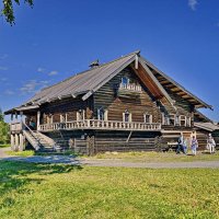 КРЕСТЬЯНСКИЙ ДОМ ЕЛИЗАРОВЫХ.  Остров Кижи. :: Виталий Половинко