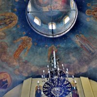 Потолочная роспись храма  Казанской иконы Божией Матери г.Поворино Воронежская область. :: Восковых Анна Васильевна 