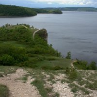 спуск с Молодецкого кургана :: Ирина Милонова