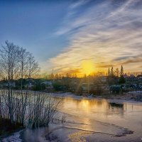 закат.... :: Ольга Cоломатина