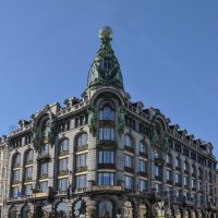 Дом Зингера (1902—1904 годах по проекту архитектора Павла Сюзора для компании «Зингер») :: Татьяна Машошина Дом Зингера (1902—1904 годах по проекту архитектора Павла Сюзора для компании «Зингер») :: Татьяна Машошина